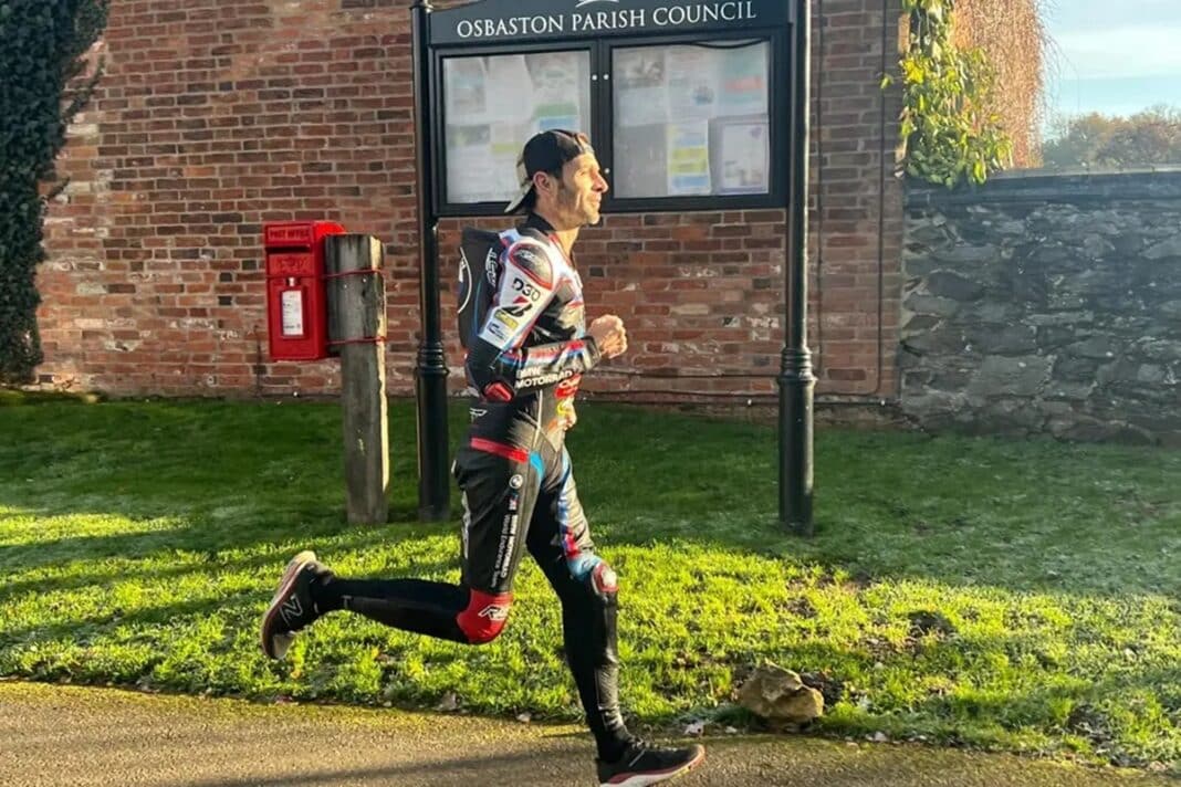Sylvain Guintoli participará en la Maratón de Londres enfundado en un mono de cuero
