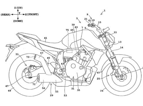 Yamaha patenta un sistema de escape dirigido a mejorar algunos aspectos de manejo