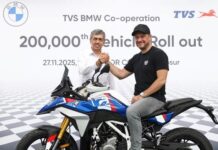 Arranca la producción de la BMW F 450 GS en las instalaciones de TVS en Hosur
