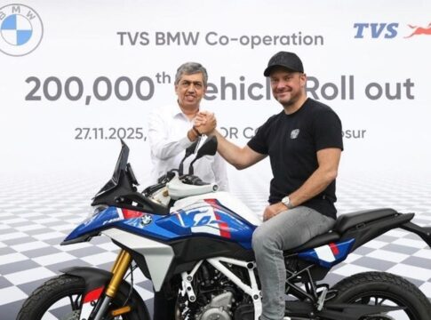 Arranca la producción de la BMW F 450 GS en las instalaciones de TVS en Hosur