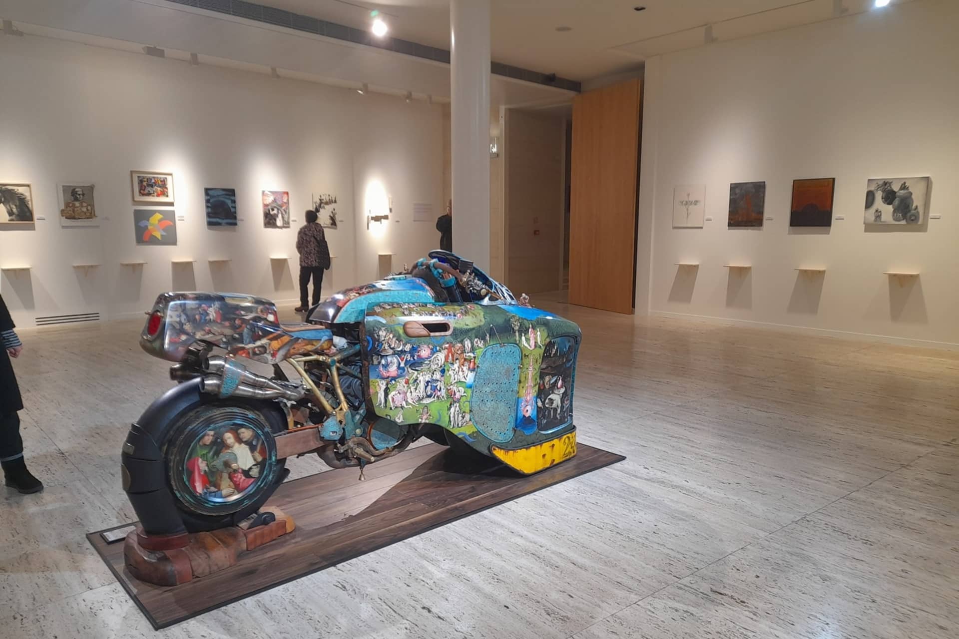 Esta preparación nos demuestra que se puede liar un buen “Pifostio” cuando  eres amante del arte