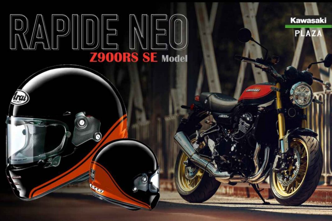 Arai RAPIDE NEO Fireball Kawasaki Z900RS SE 2026