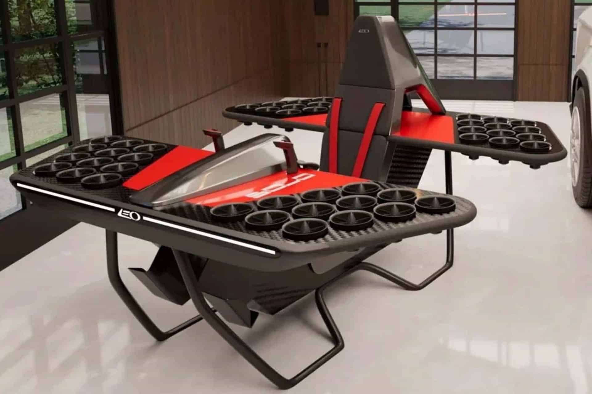 LEO Solo JetBike eVTOL