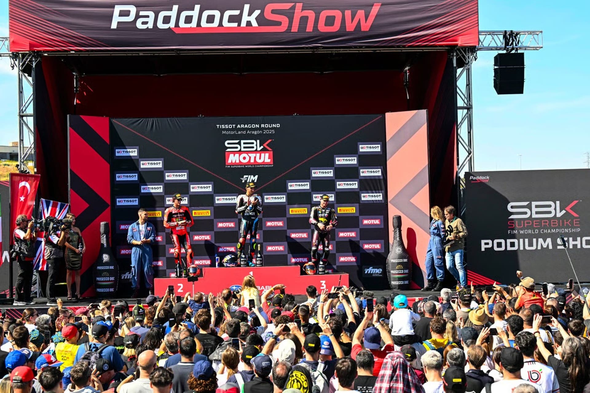 Por la compra de tu entrada para el WorldSBK MotorLand Aragón 2026 entras en un sorteo de experiencias únicas