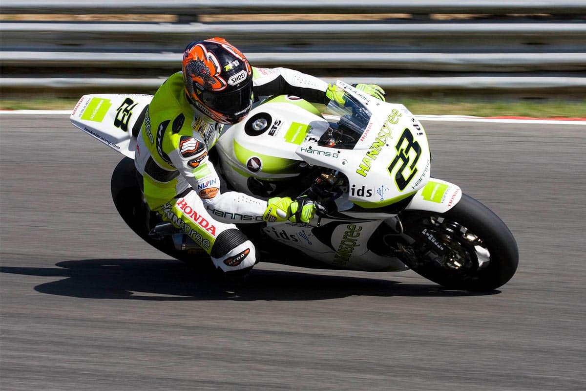 En el WSBK estuvo dos temporadas con el Ten Kate y dejó momentos para el recuerdo