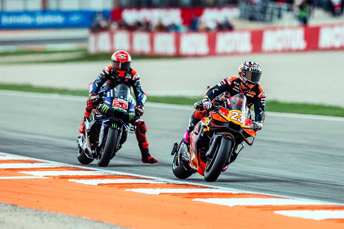 La diferencia de patrocinadores hace que, quizás, sea más fácil ver a Lando en una Yamaha o una Ducati