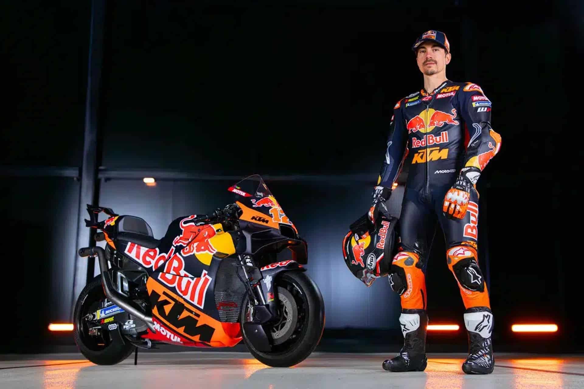 Maverick Viñales ya tiene en casa el regalo de Navidad que le ha hecho KTM