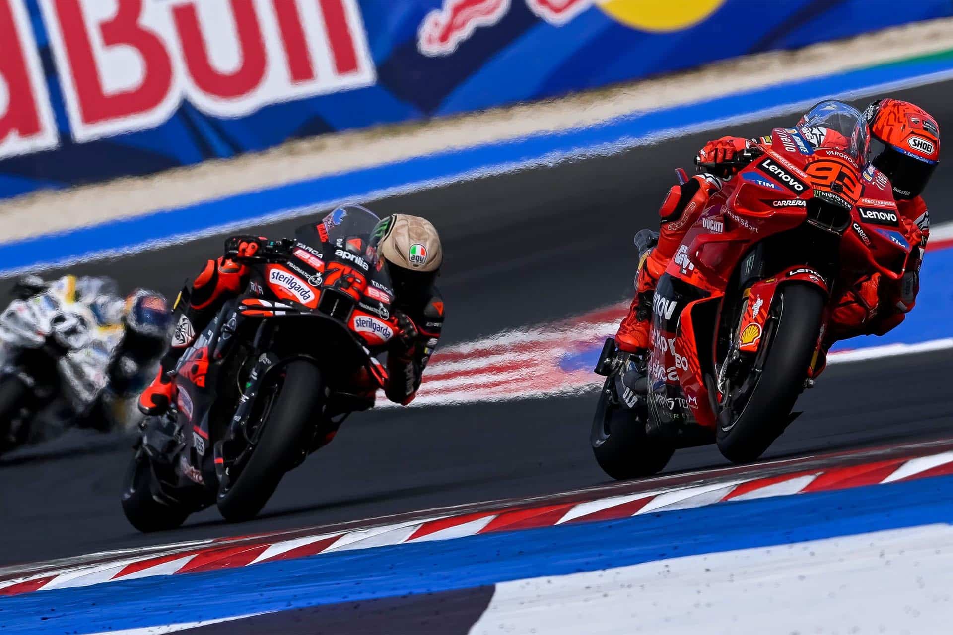 Aprilia es, tras Ducati, la segunda marca con más puntos