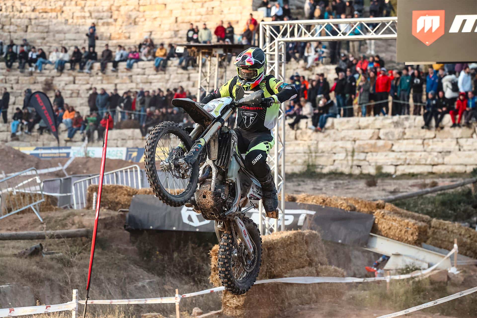 David Riera consiguió subir al podio de Enduro 2