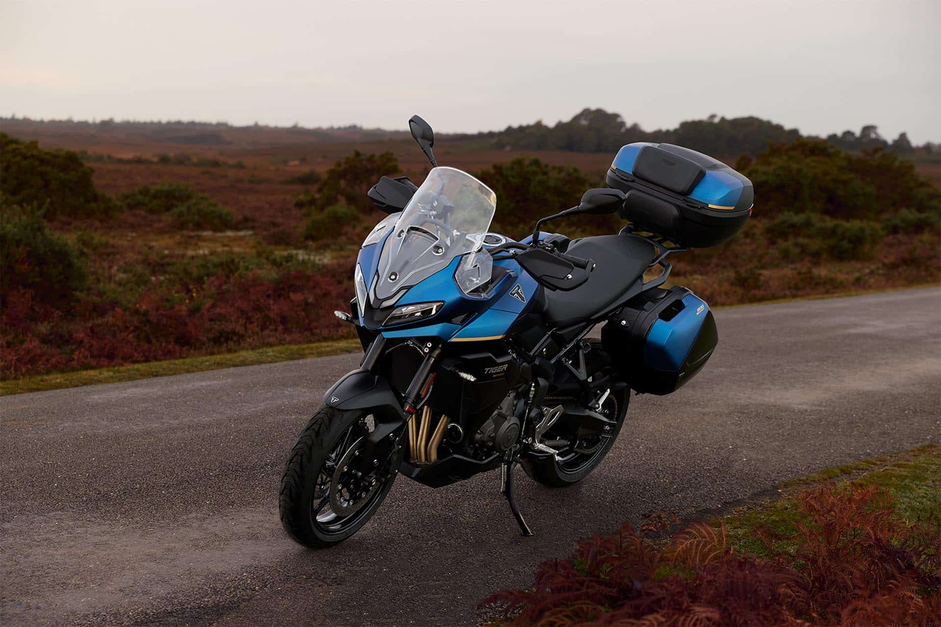 La nueva Triumph llega preparada para devorar kilómetros y kilómetros sin parar