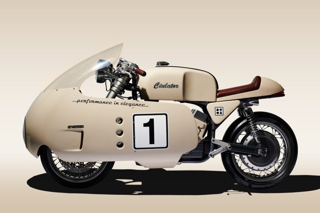 Compass Rose Ciulator: Una café racer enchufable para “sibaritas” de las últimas tecnologías
