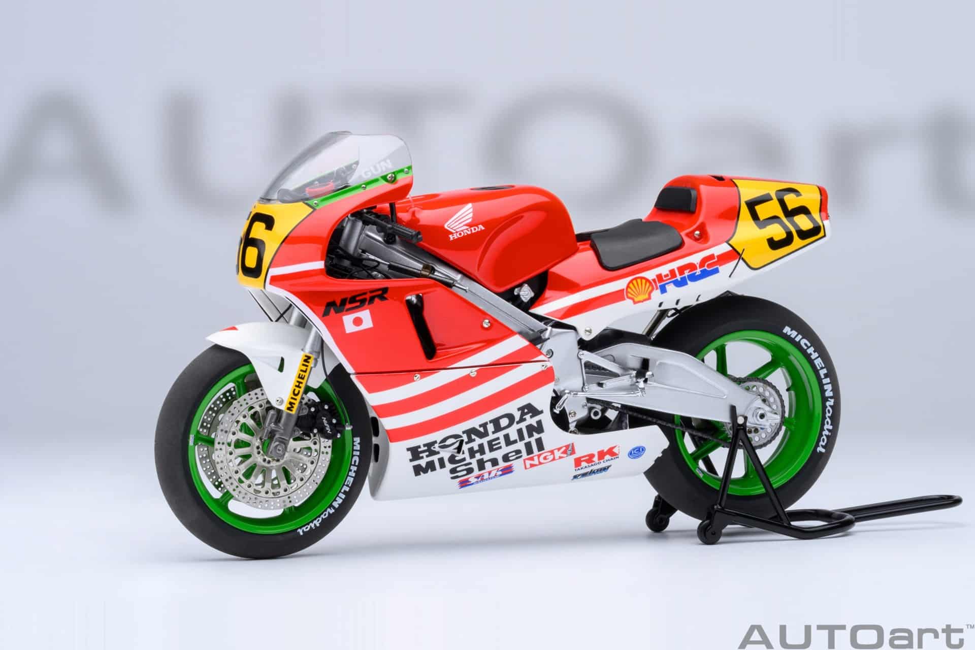Honda NSR500 WGP500 #56 “Baribari Legend”: Una maqueta para frikis exigentes