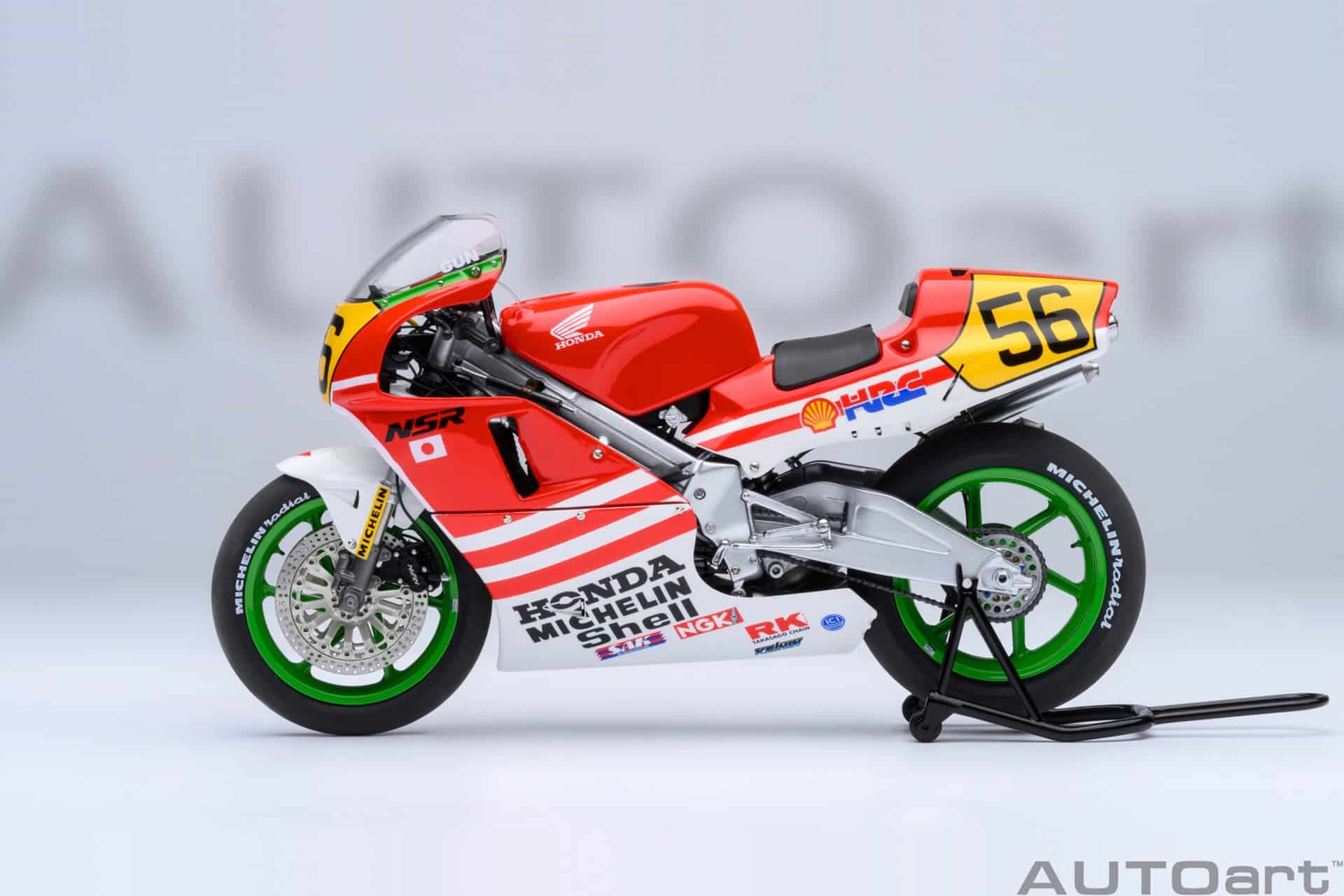Honda NSR500 WGP500 #56 “Baribari Legend”: Una maqueta para frikis exigentes