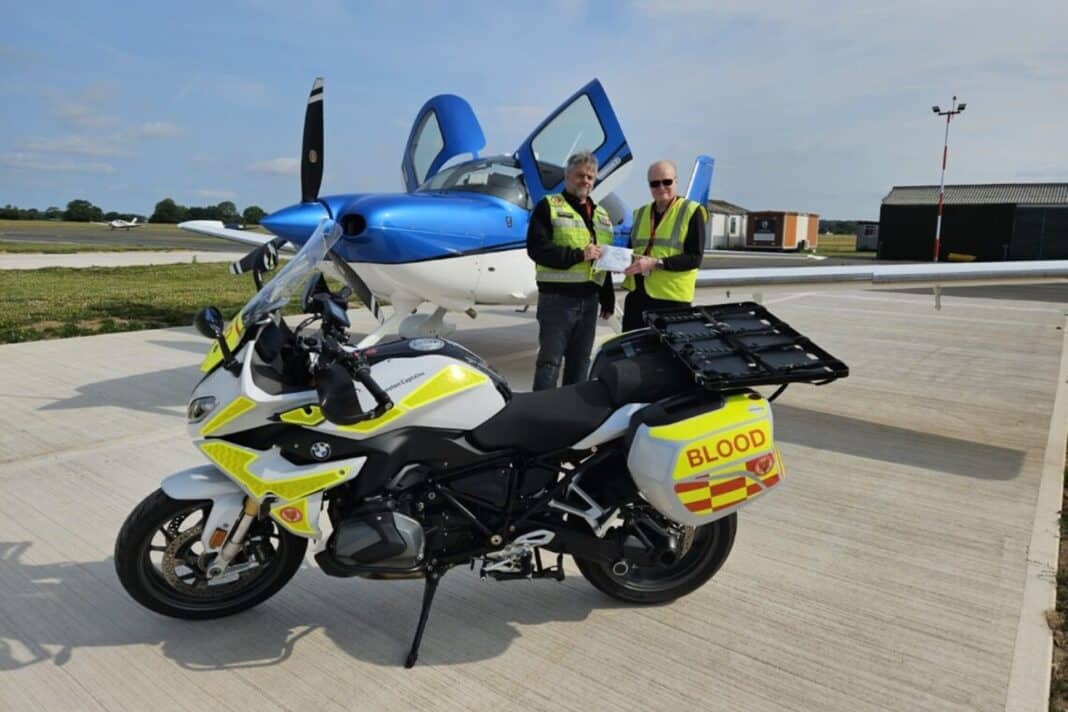 Los conocidos Blood Bikers solicitan poder usar luces de emergencia verde en sus servicios