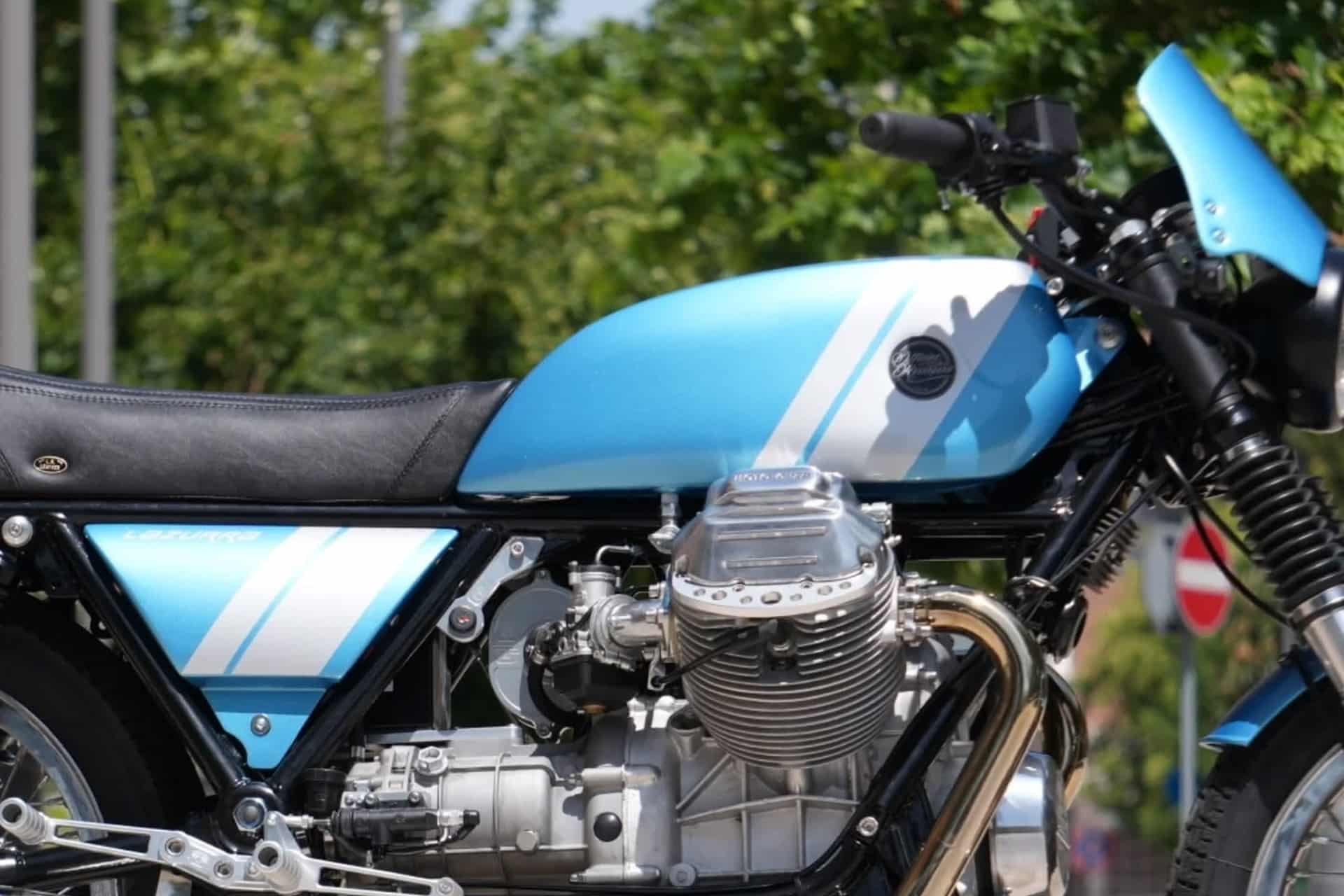 Moto Guzzi SP1000 “Lazurra” by Officine Rossopuro