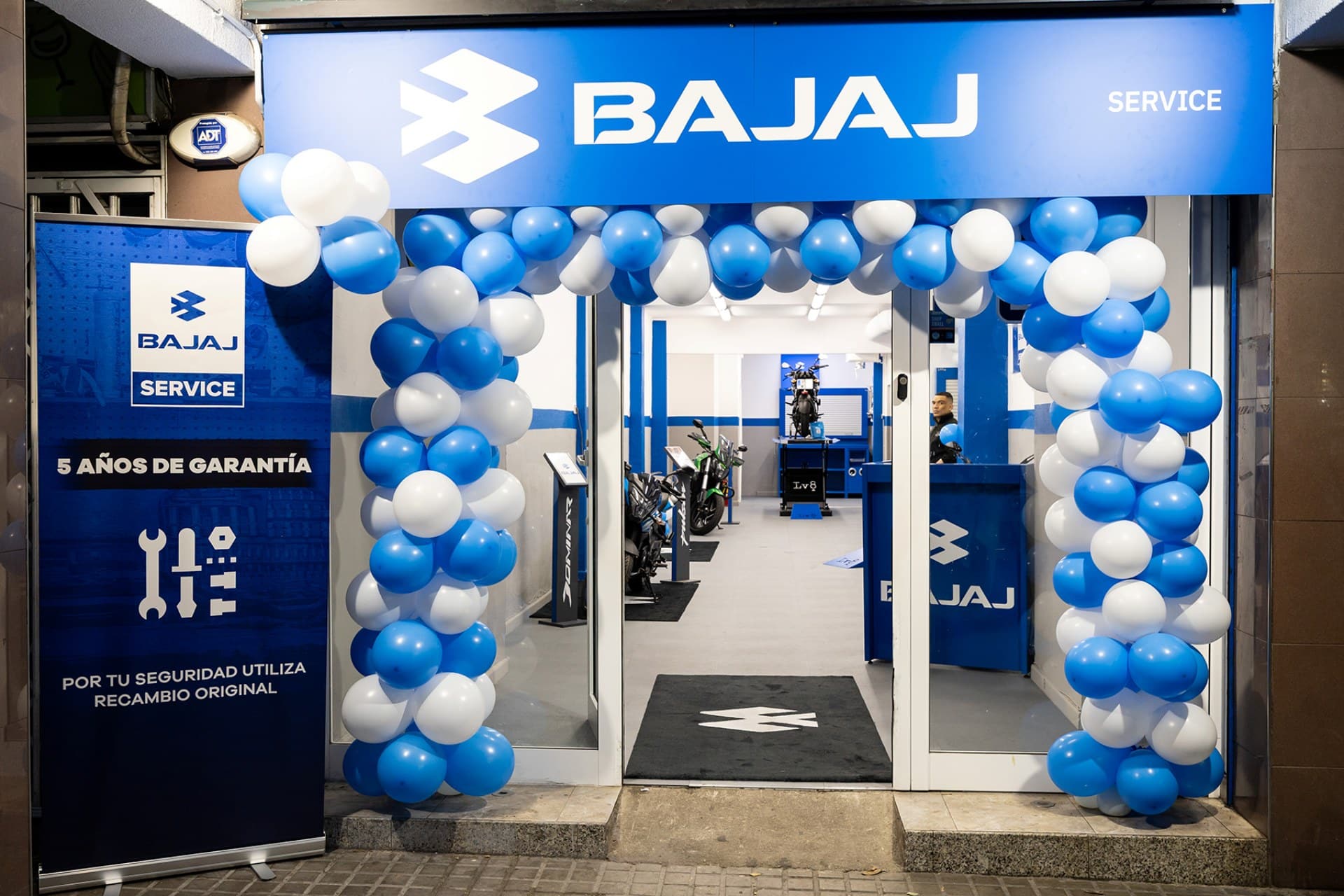 Bajaj taller flagship Barcelona