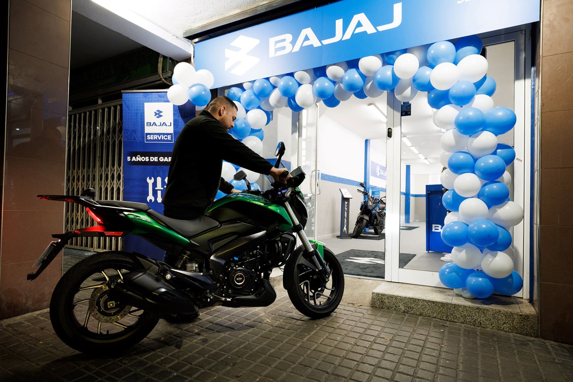 Bajaj taller flagship Barcelona