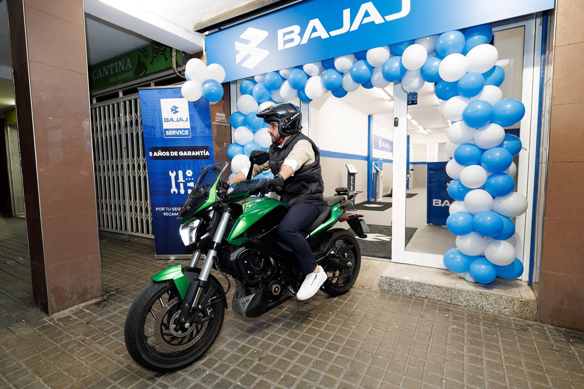 Bajaj taller flagship Barcelona