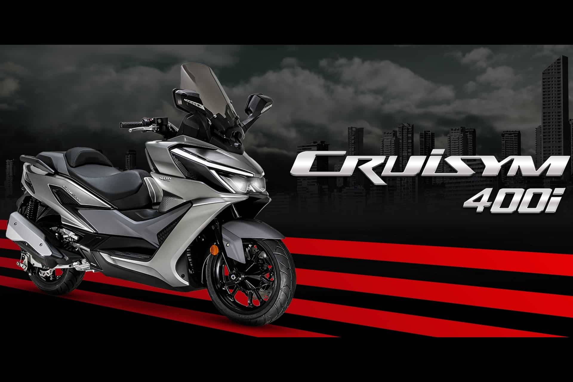 SYM redobla la apuesta con el nuevo Cruisym 400, dentro de la categoría maxiscooter