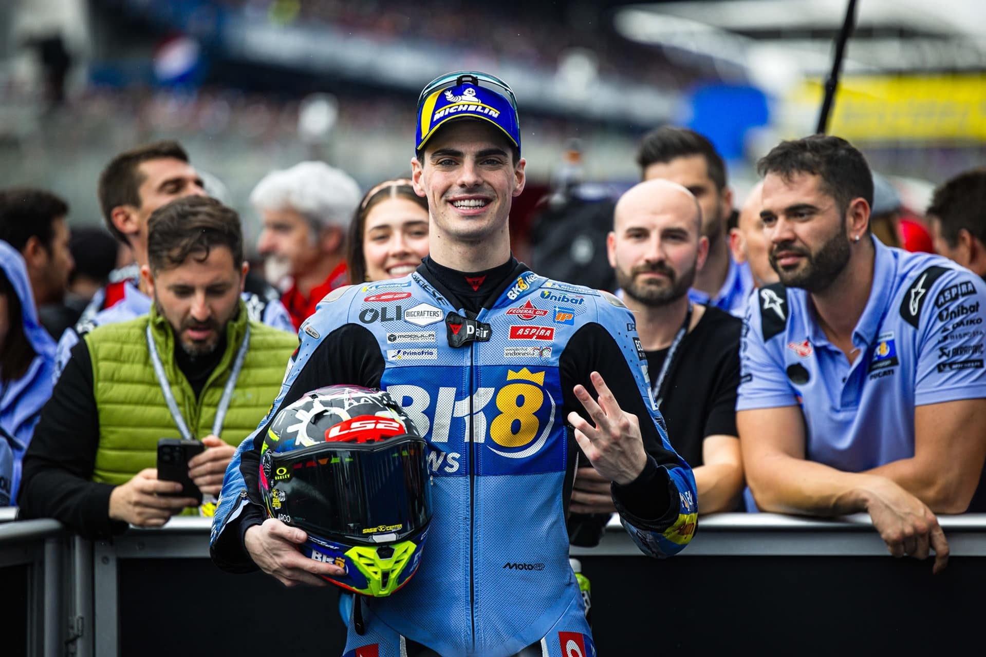 LS2 Helmets amplía su estructura deportiva de cara a 2026