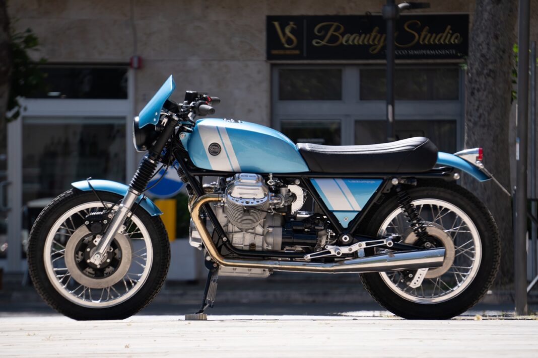 Moto Guzzi SP1000 “Lazurra” by Officine Rossopuro