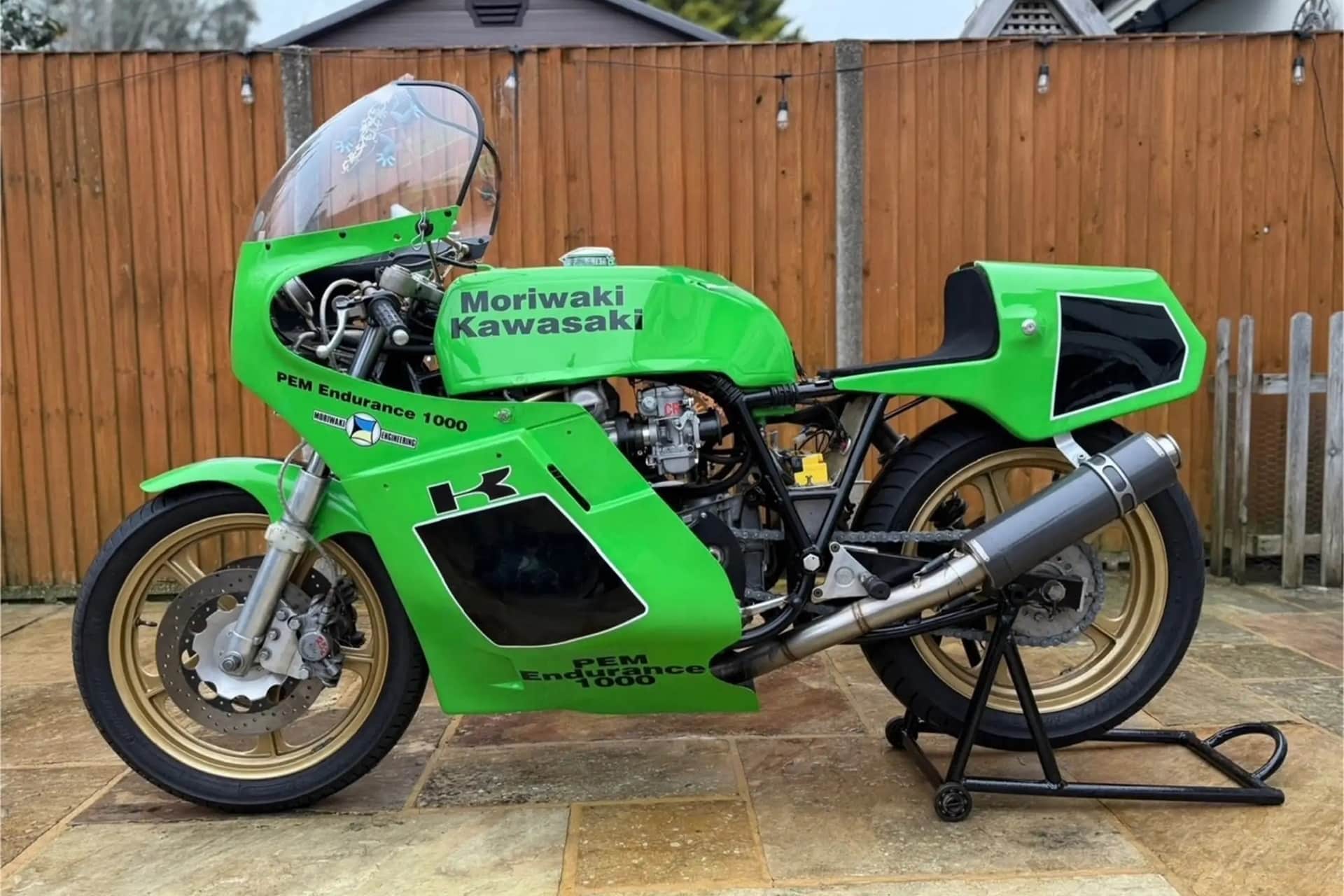 Motos de ensueño a la venta: Moriwaki Kawasaki PEM Endurance 1000 de 1977