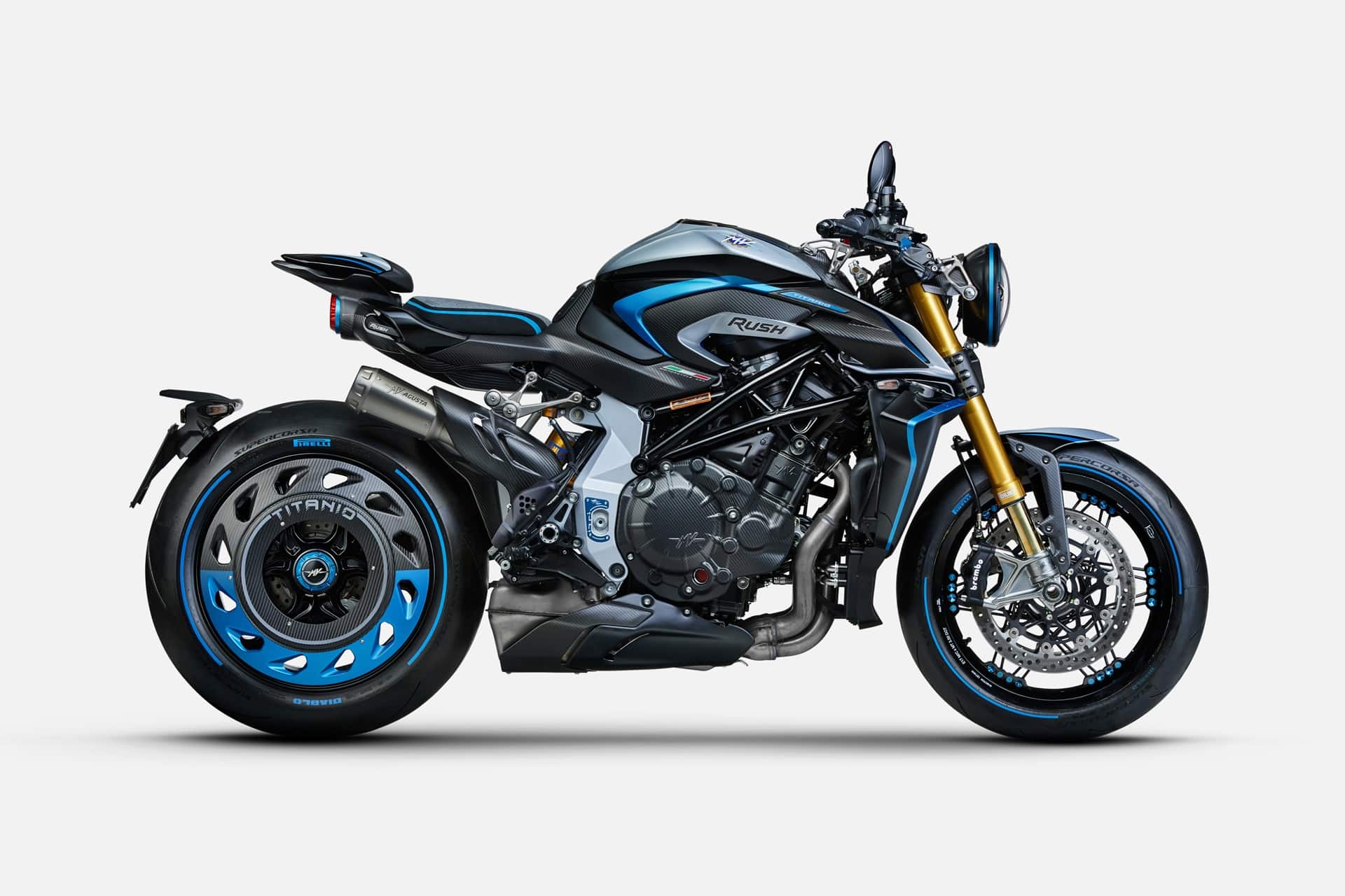 MV Agusta Rush Titanio: Ingeniería de precisión en su máxima expresión