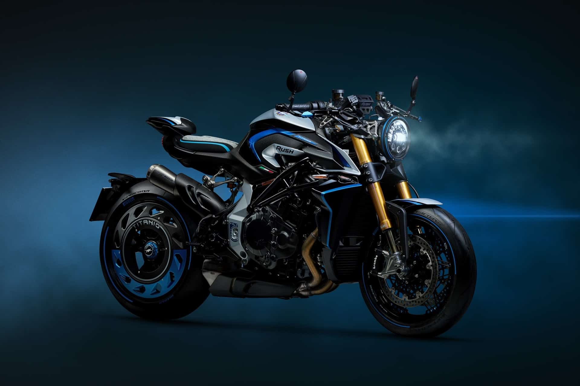 MV Agusta Rush Titanio: Ingeniería de precisión en su máxima expresión