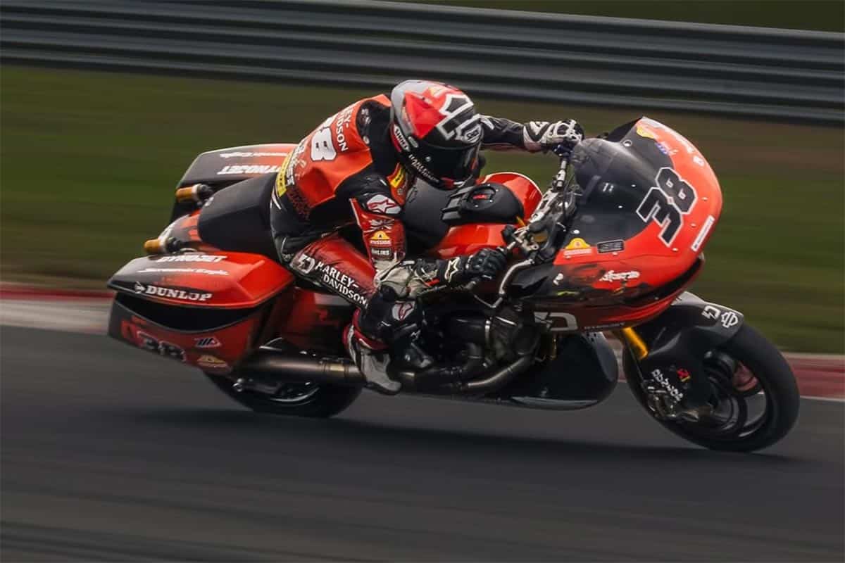 Smith es piloto Harley-Davidson en Estados Unidos
