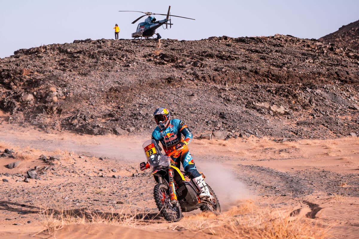 Canet ha realizado un gran rally, aunque todavía tiene mucho recorrido por delante