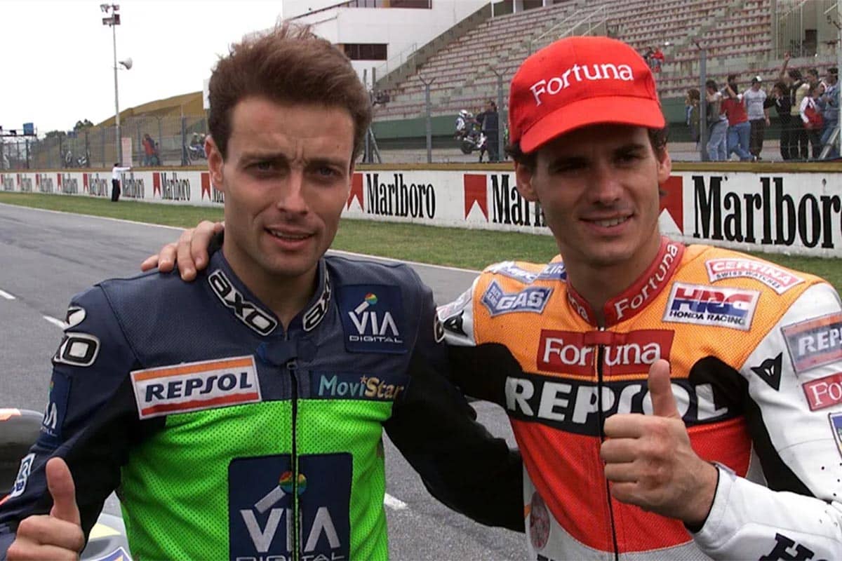 Emilio logró el título en 1999, el mismo año que Crivillé logró el de 500