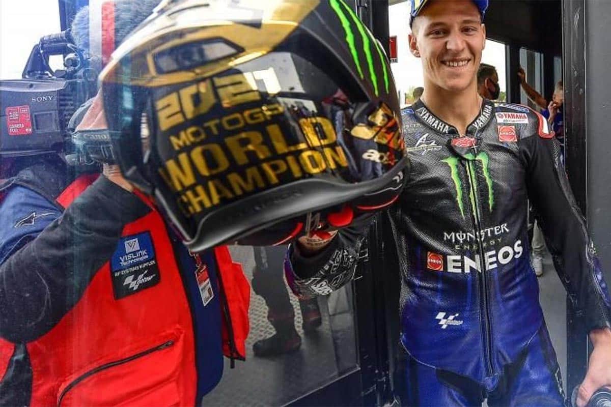 En 2021 Fabio logró el título con Yamaha