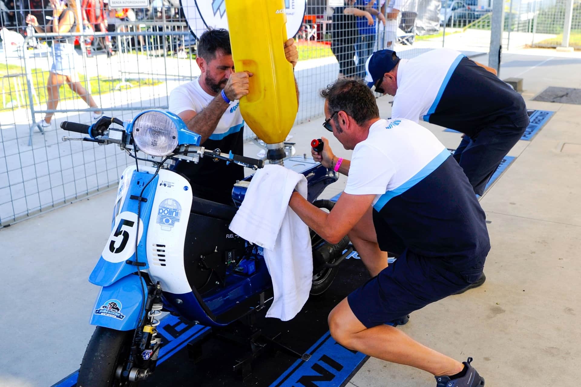 Polini Motori revela las piezas especiales que llevaron a la Vespa a conquistar la Pomposa 500 km