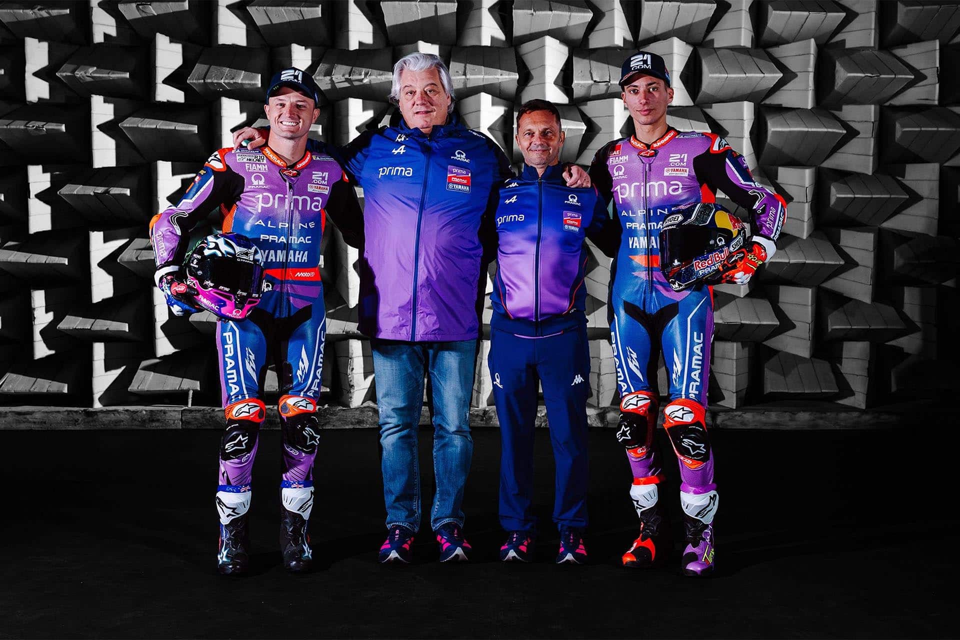 Paolo Campinoti y Gino Borsoi con Toprak y Jack