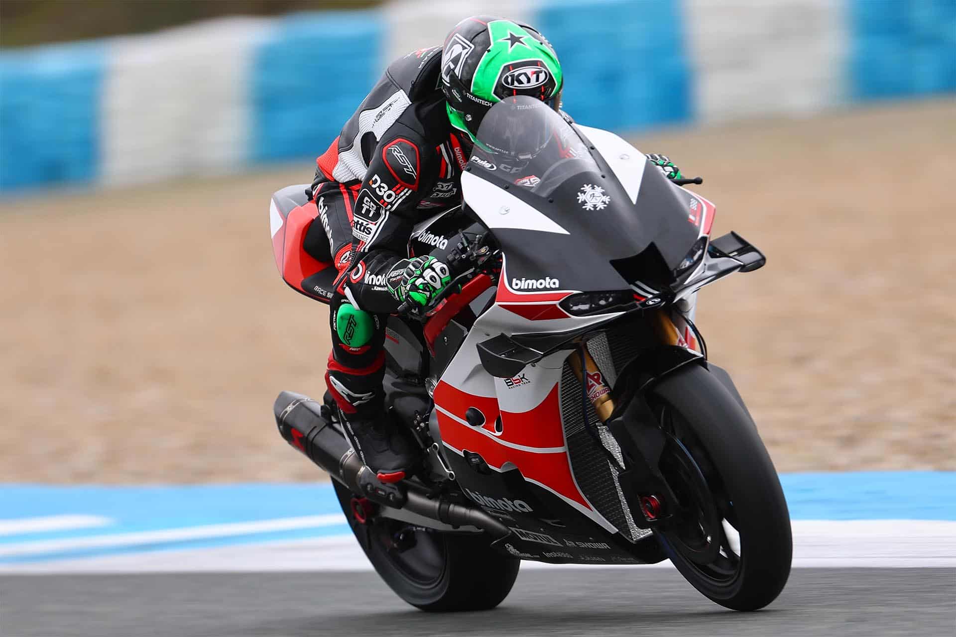 Lowes ha llevado a la bimota a la segunda posición