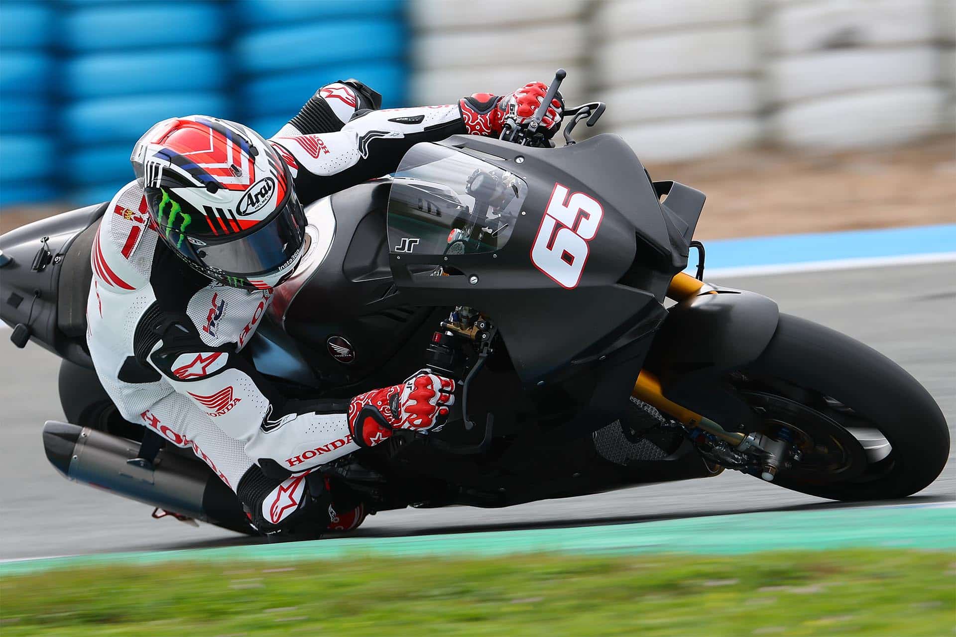 Rea, como piloto probador de Honda, se ha colado en el top10
