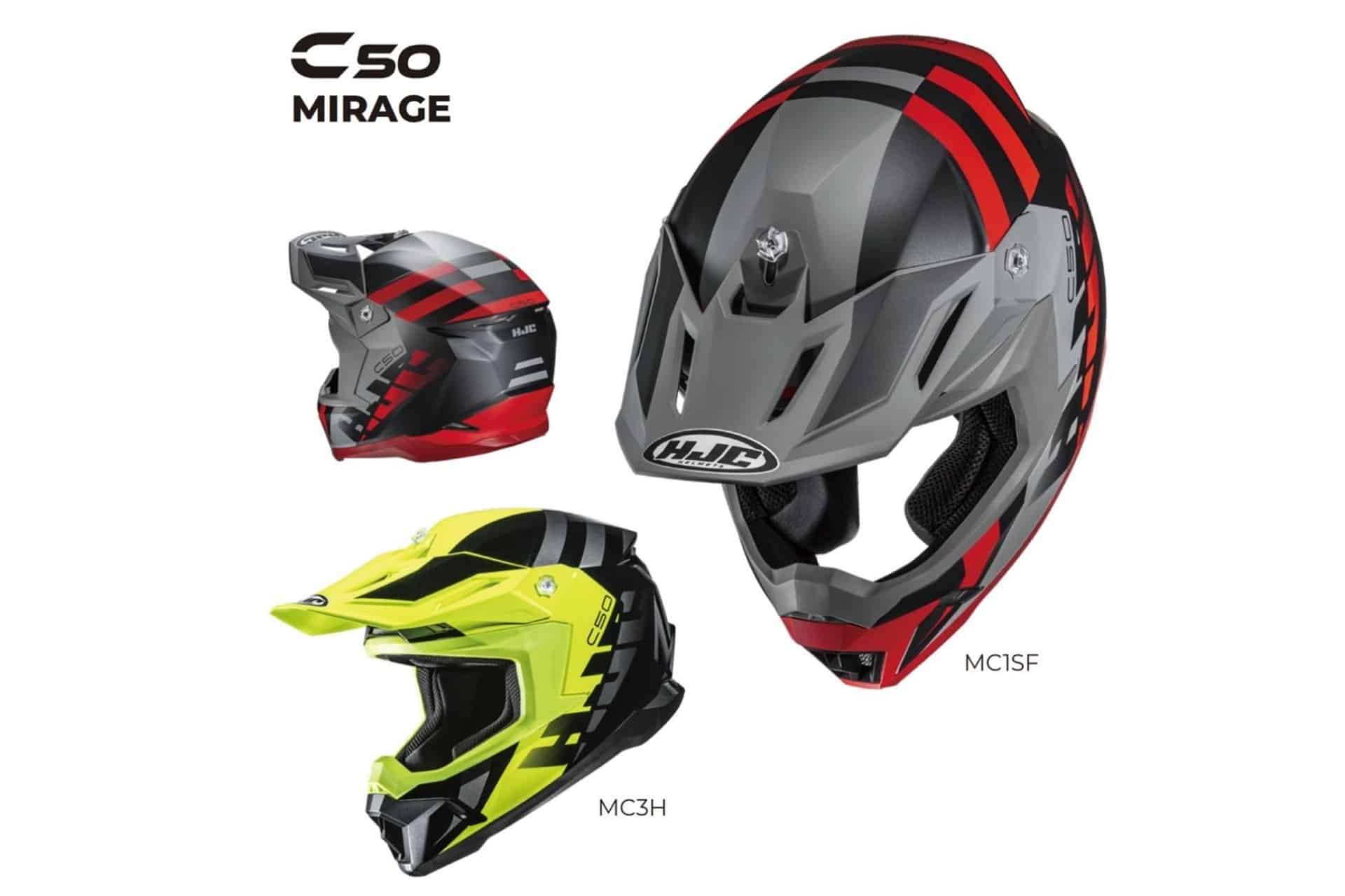 HJC C50 2026: El casco Offroad pensado para los pilotos más aventureros
