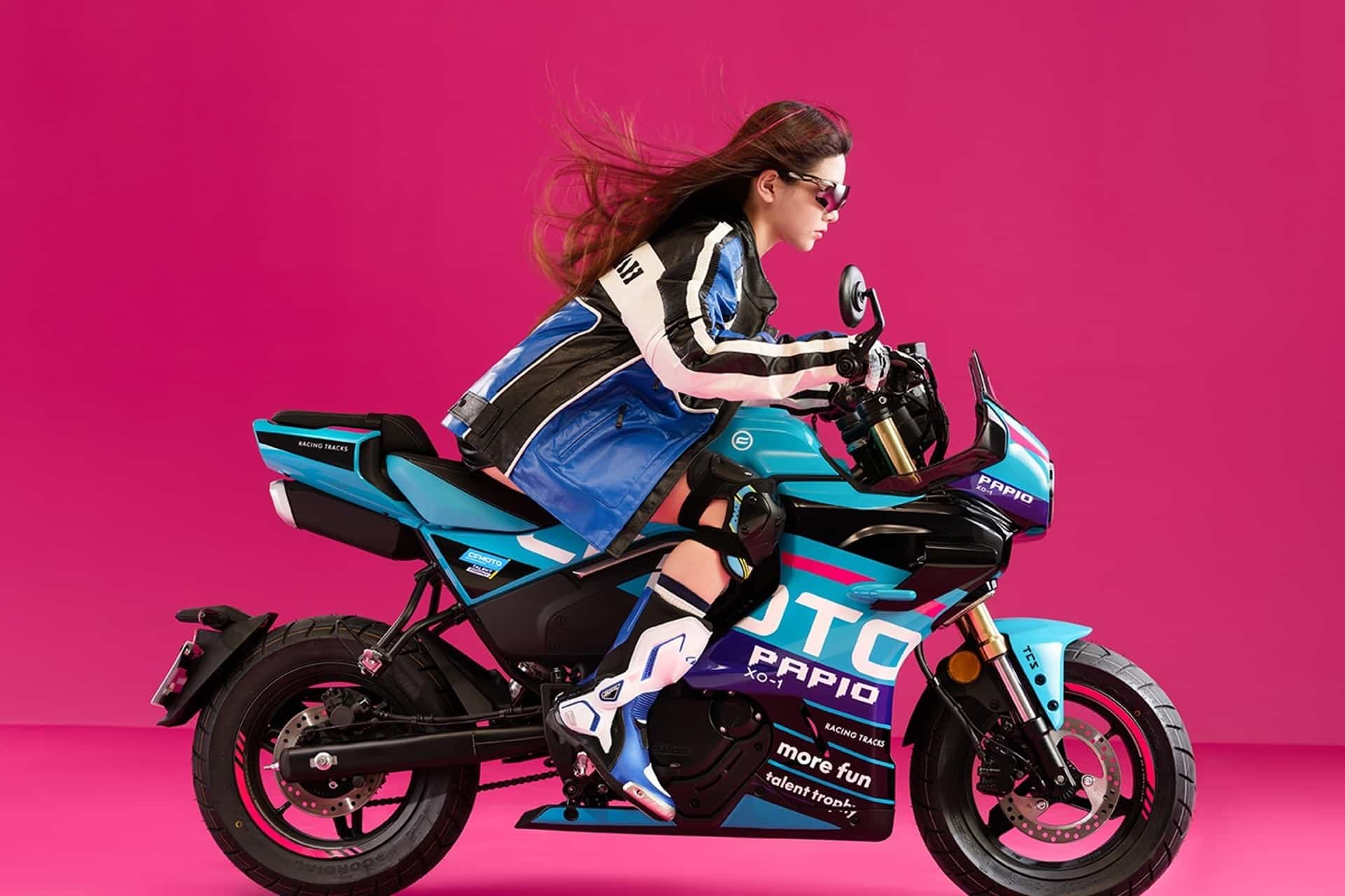 Nueva Papio XO-1 Racer: CFMoto “radicaliza” la imagen de su llamativa minimoto