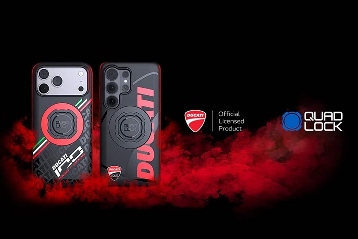 Quad Lock presenta su nueva gama de carcasas en colaboración con Ducati