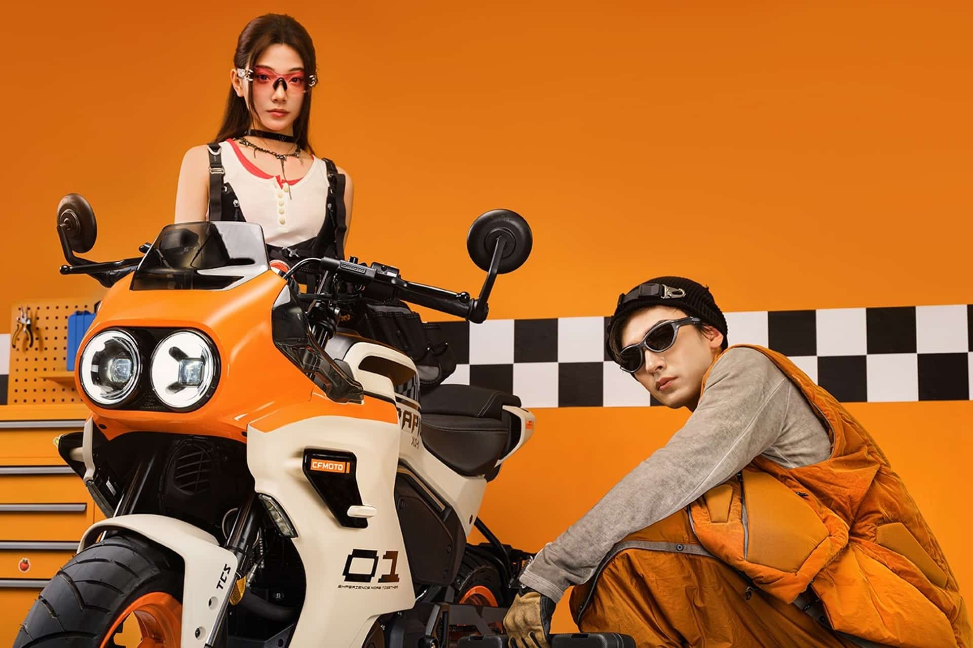 Nueva Papio XO-1 Racer: CFMoto “radicaliza” la imagen de su llamativa minimoto