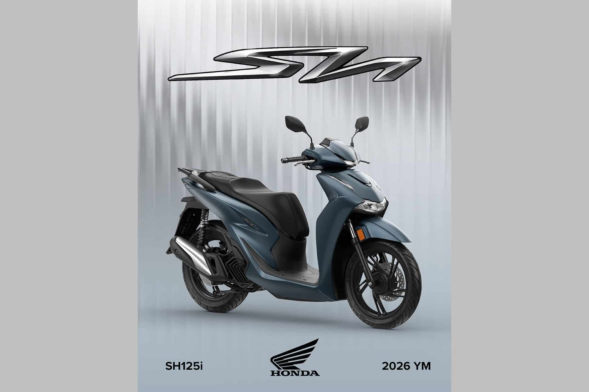Las icónicas siglas SH125 de Honda celebran su 25 aniversario