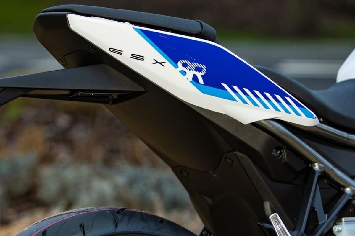 Kit de gráficos GP Grafix: La Suzuki GSX-8R luciendo un marcado look “retro-racing”