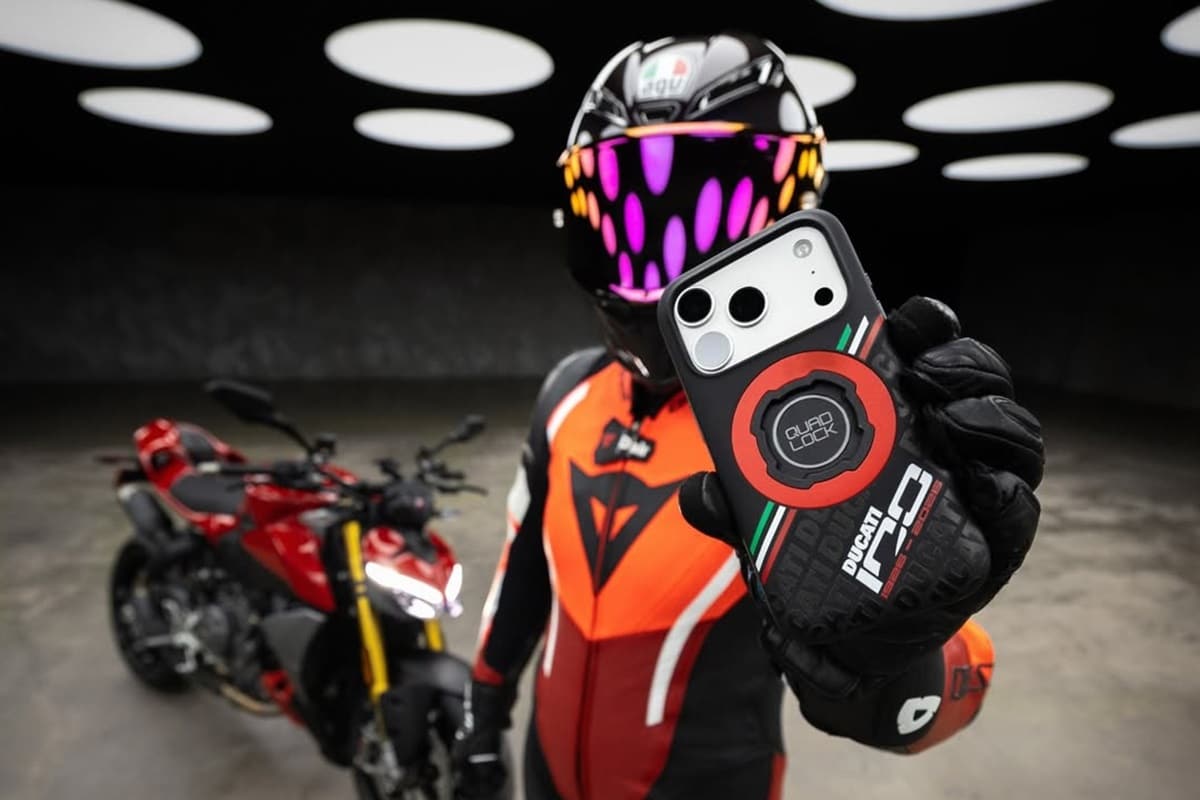 Quad Lock presenta su nueva gama de carcasas en colaboración con Ducati