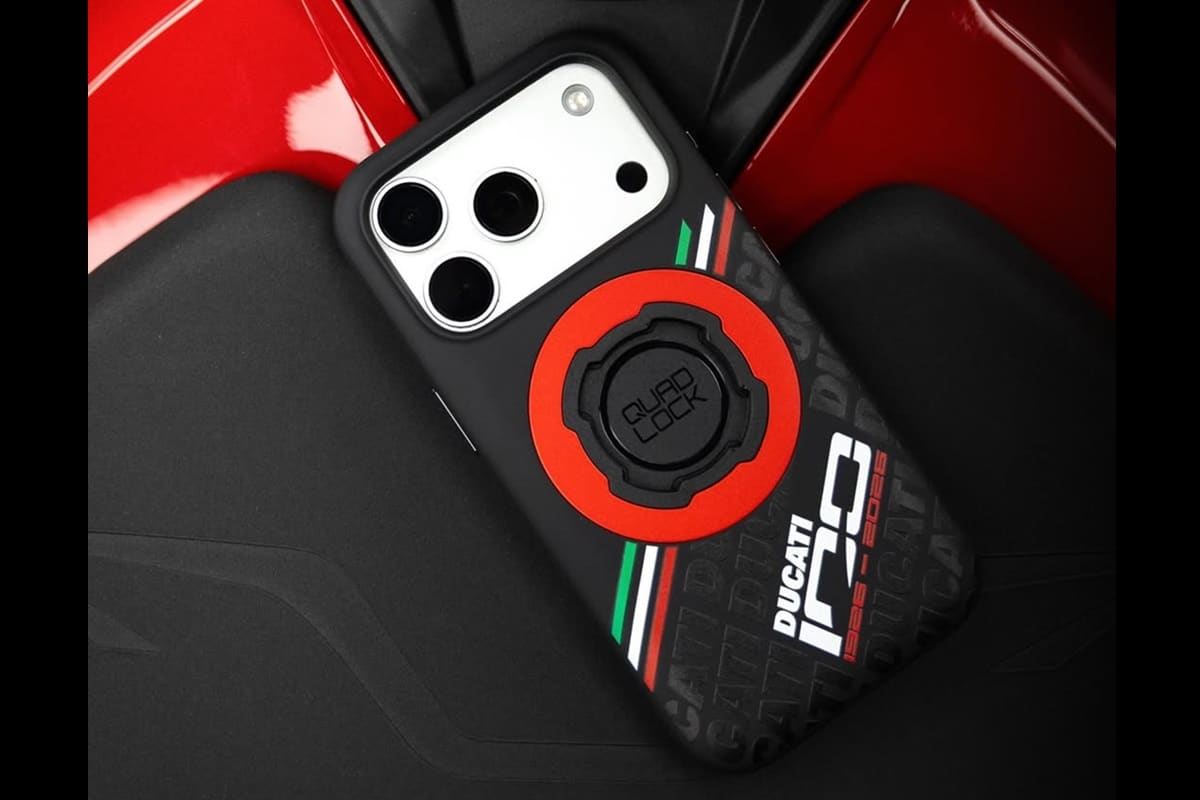 Quad Lock presenta su nueva gama de carcasas en colaboración con Ducati