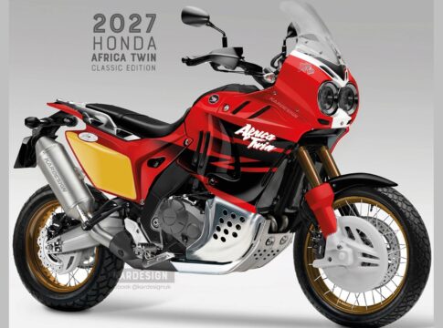 Honda Africa Twin Classic Edition: La trail soñada en 2026 según el ingenio virtual de Kar lee Design