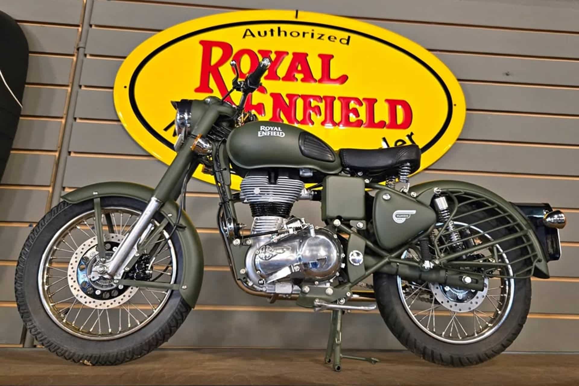En venta una exclusiva Royal Enfield Classic Collectible a escala 1/3
