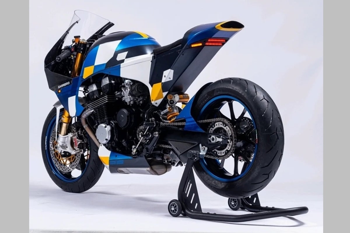 Honda CB750 F2 by Carriero Corse: Una “Café Racer Racing” como nunca antes hubieras imaginado