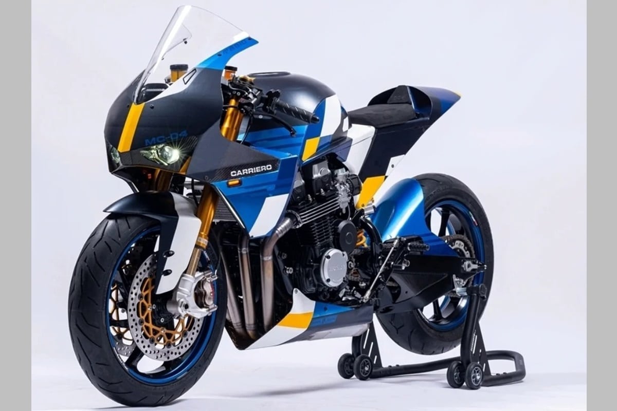 Honda CB750 F2 by Carriero Corse: Una “Café Racer Racing” como nunca antes hubieras imaginado