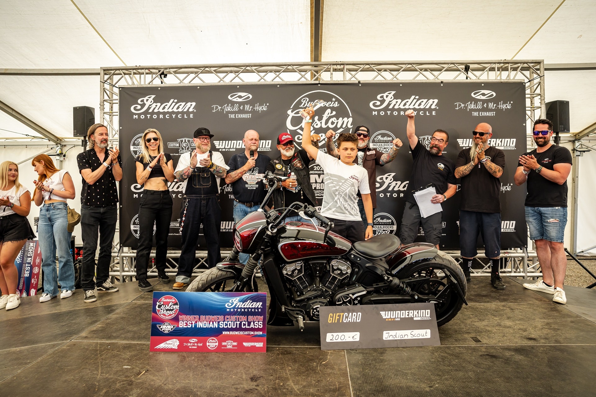 El Indian Riders Fest 2026 anuncia la quinta edición del Budweis Indian Motorcycle Custom Show (BCS)