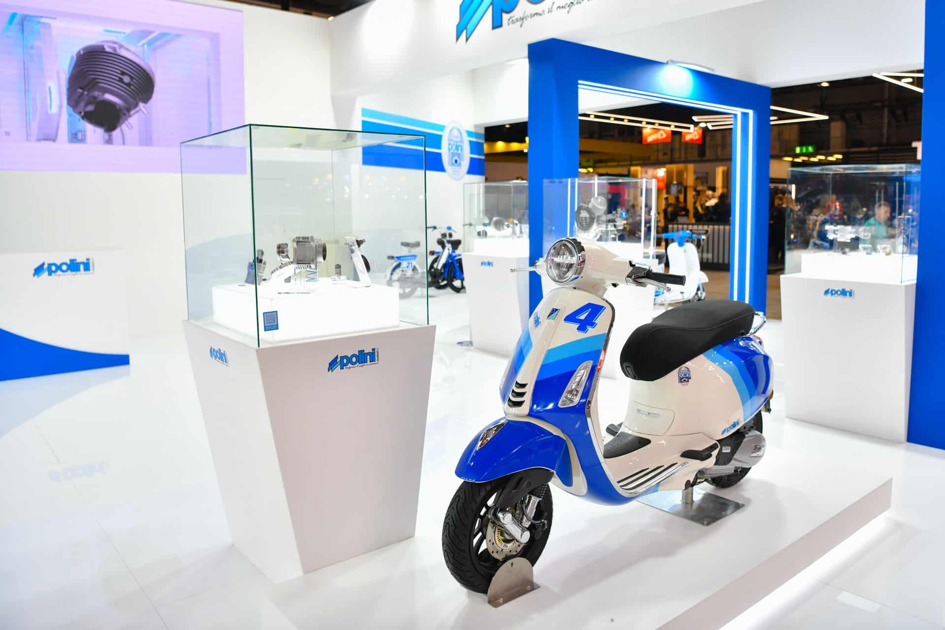 Polini actualiza el ECM para Vespa y Liberty 50 Euro 5 a partir de 2025 con pantalla TFT
